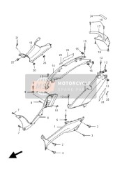 16PF17370000, Adesivo Codino, Yamaha, 0